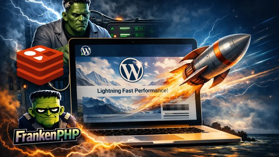 WordPress ytelsesoptimalisering med FrankenPHP